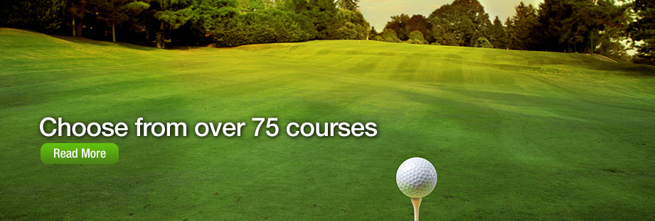 Choose from over 75 courses